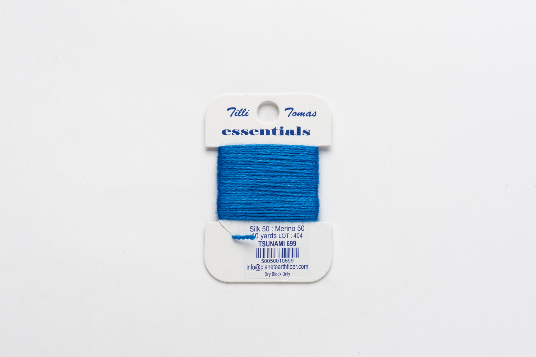 Essentials Cards - 699 Tsunami — silk card for needlepoint, 18 mesh