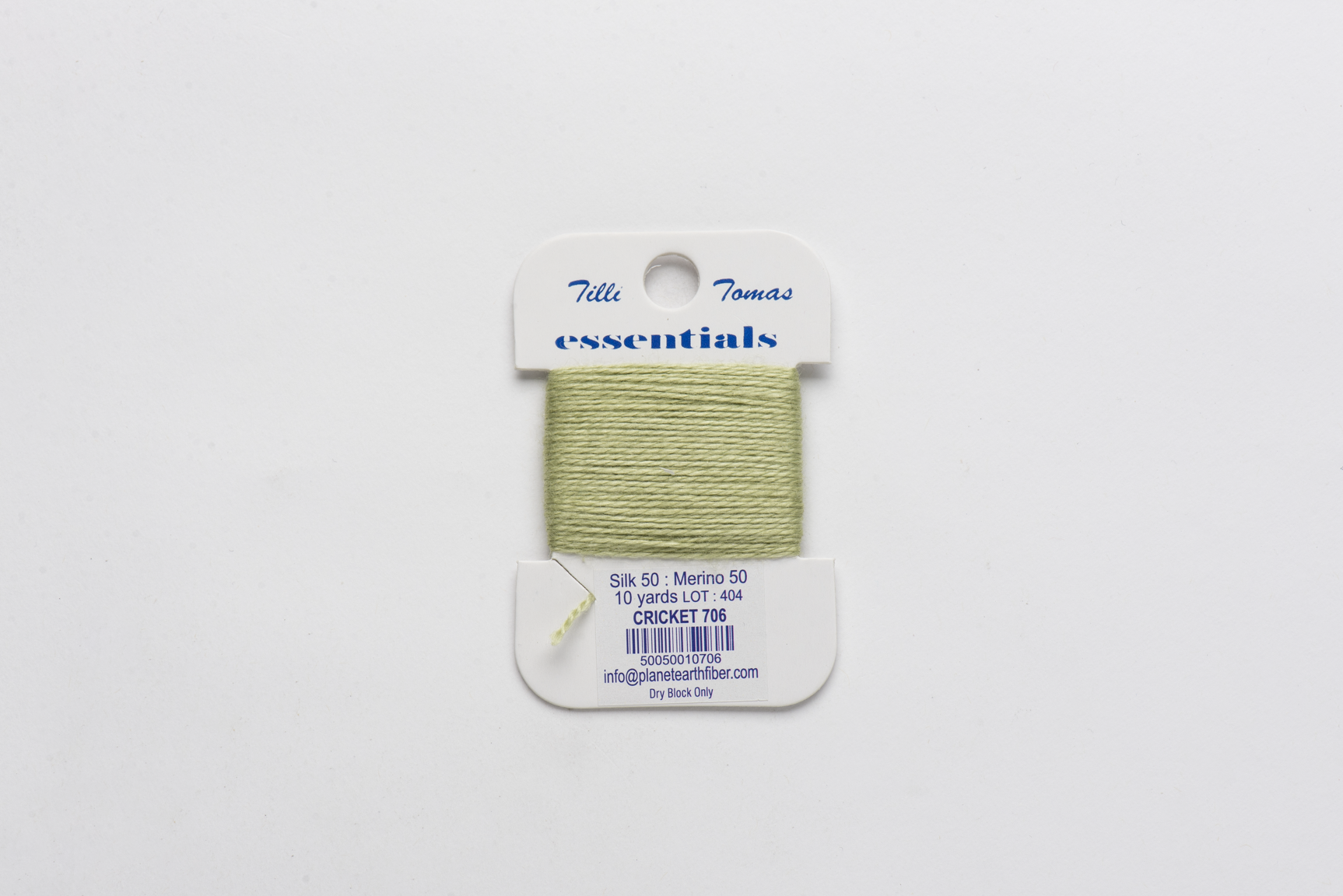 Essentials Cards - 706 Cricket — silk card for needlepoint, 18 mesh