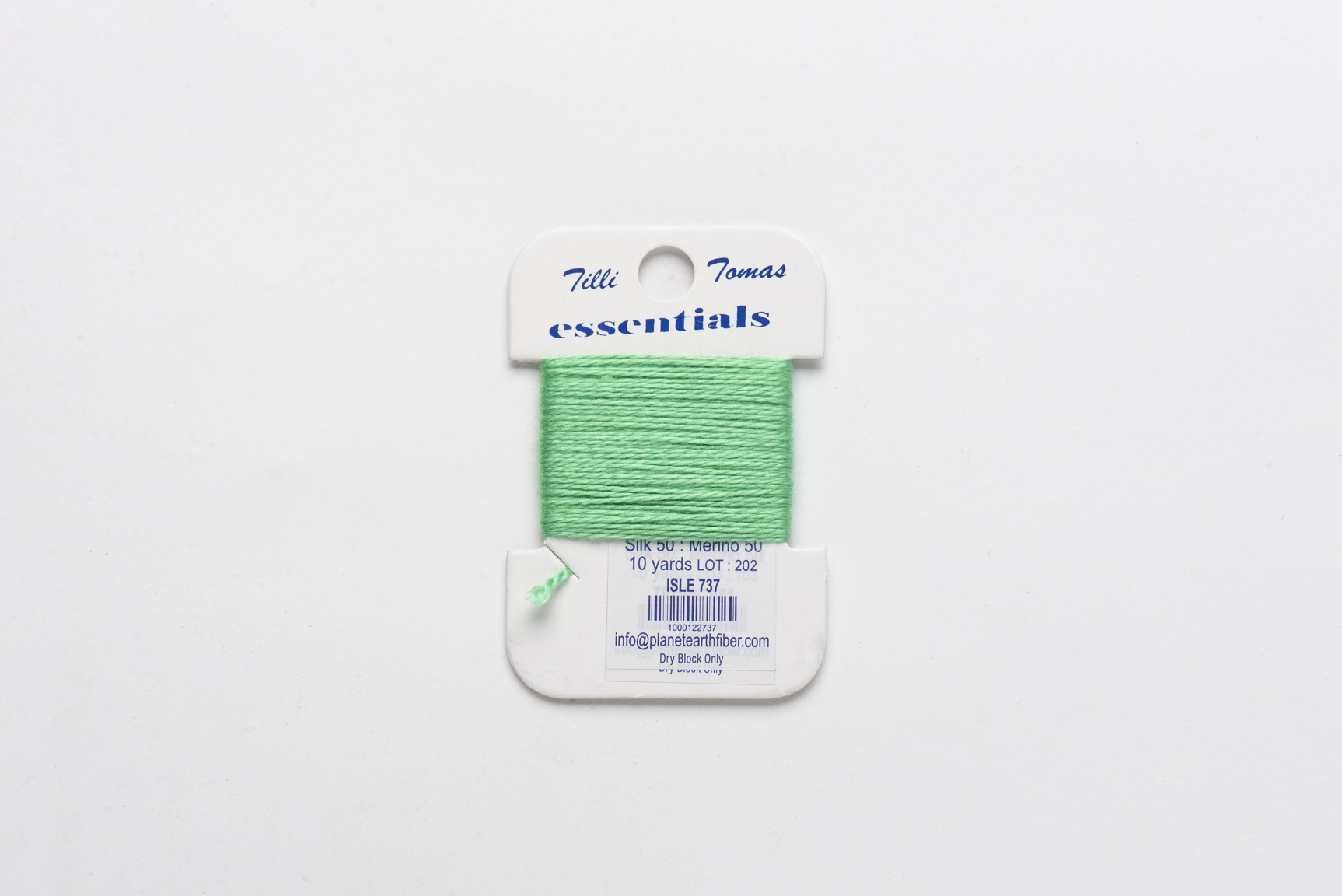 Essentials Cards - 737 Isle — silk card for needlepoint, 18 mesh