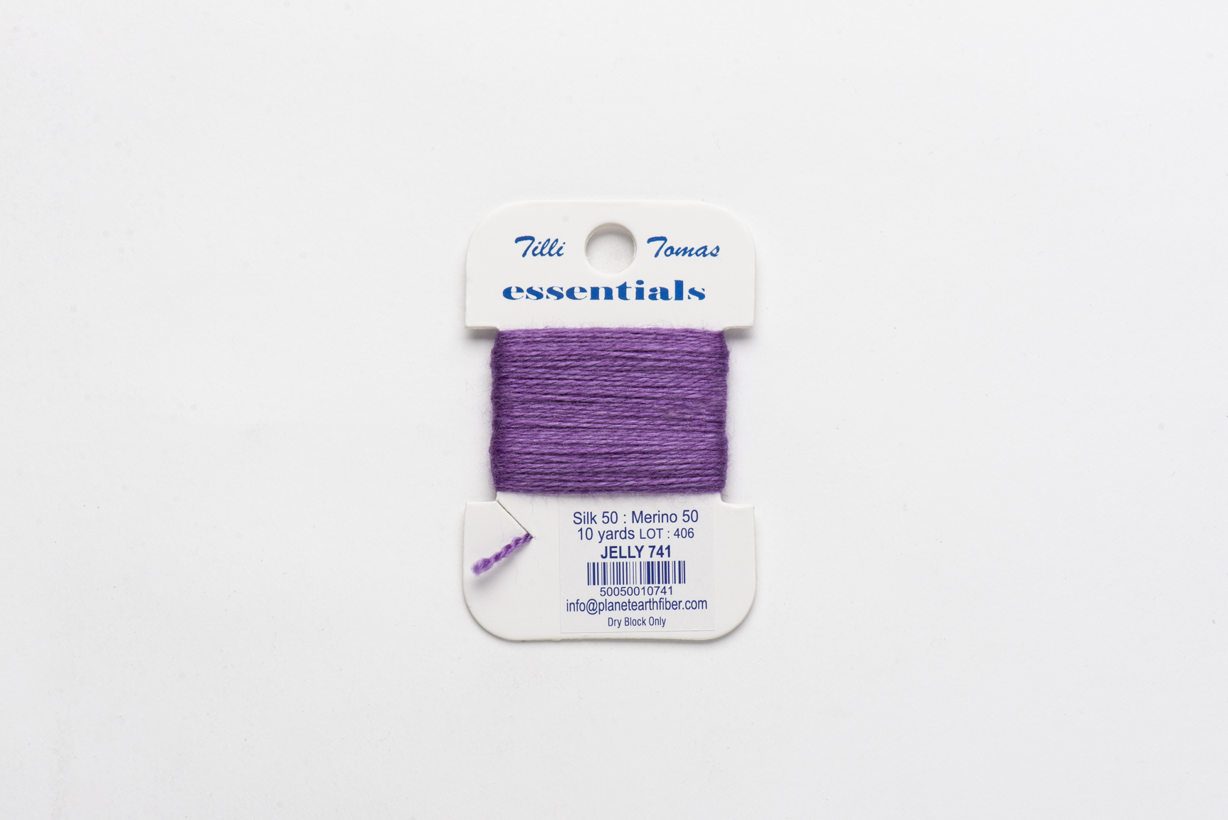 Essentials Cards - 741 Jelly — silk card for needlepoint, 18 mesh