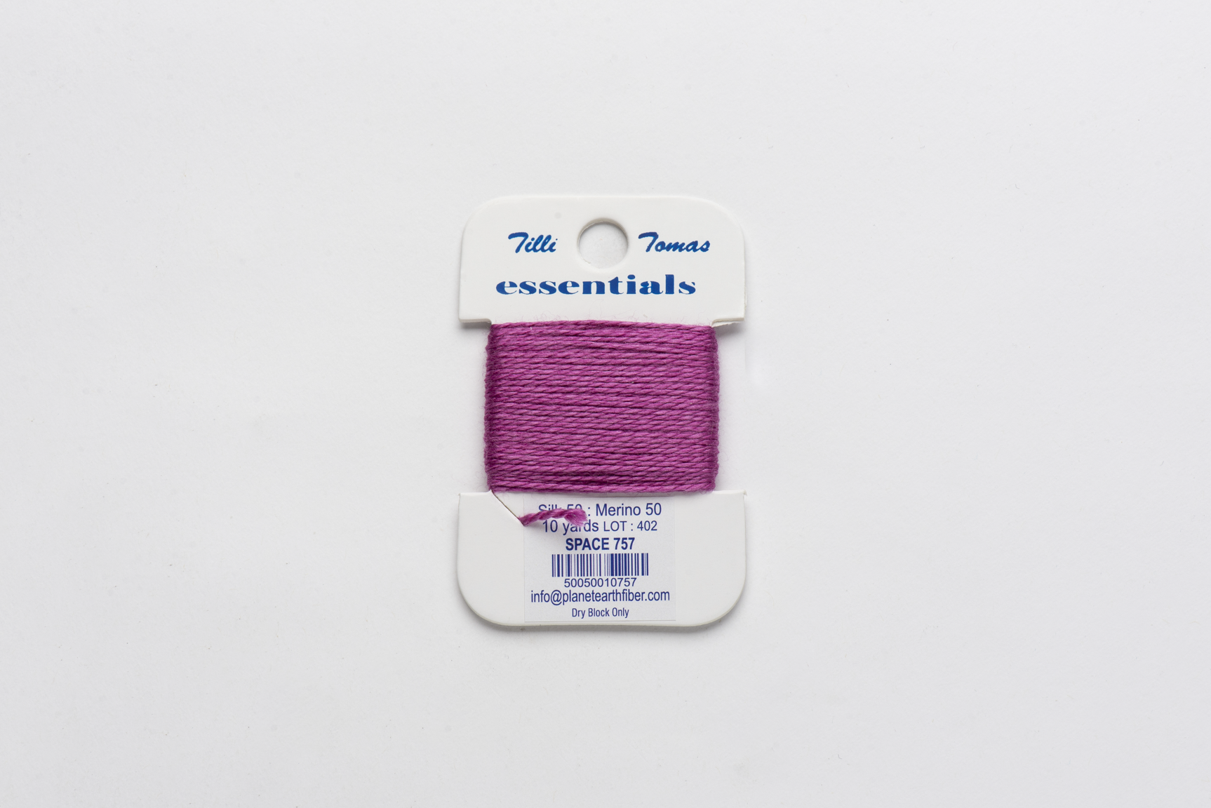 Essentials Cards - 757 Space — silk card for needlepoint, 18 mesh