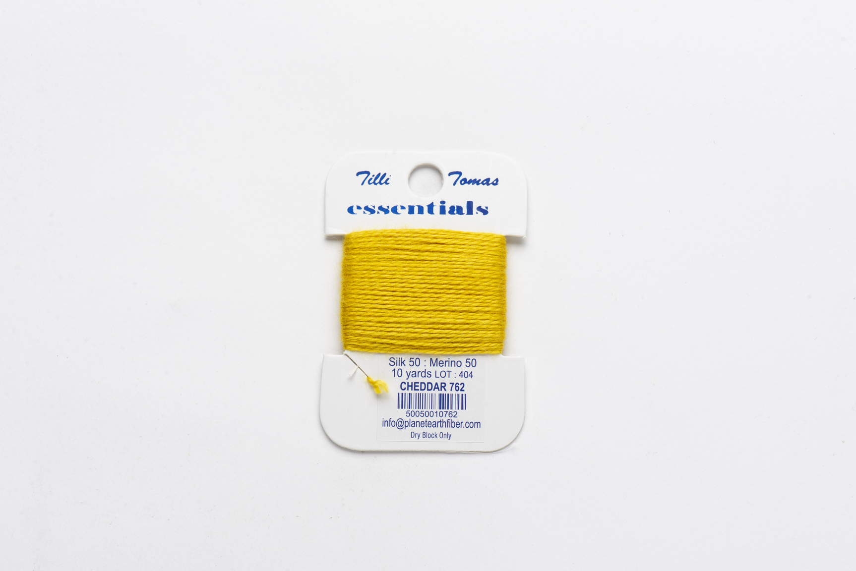 Essentials Cards - 762 Cheddar — silk card for needlepoint, 18 mesh