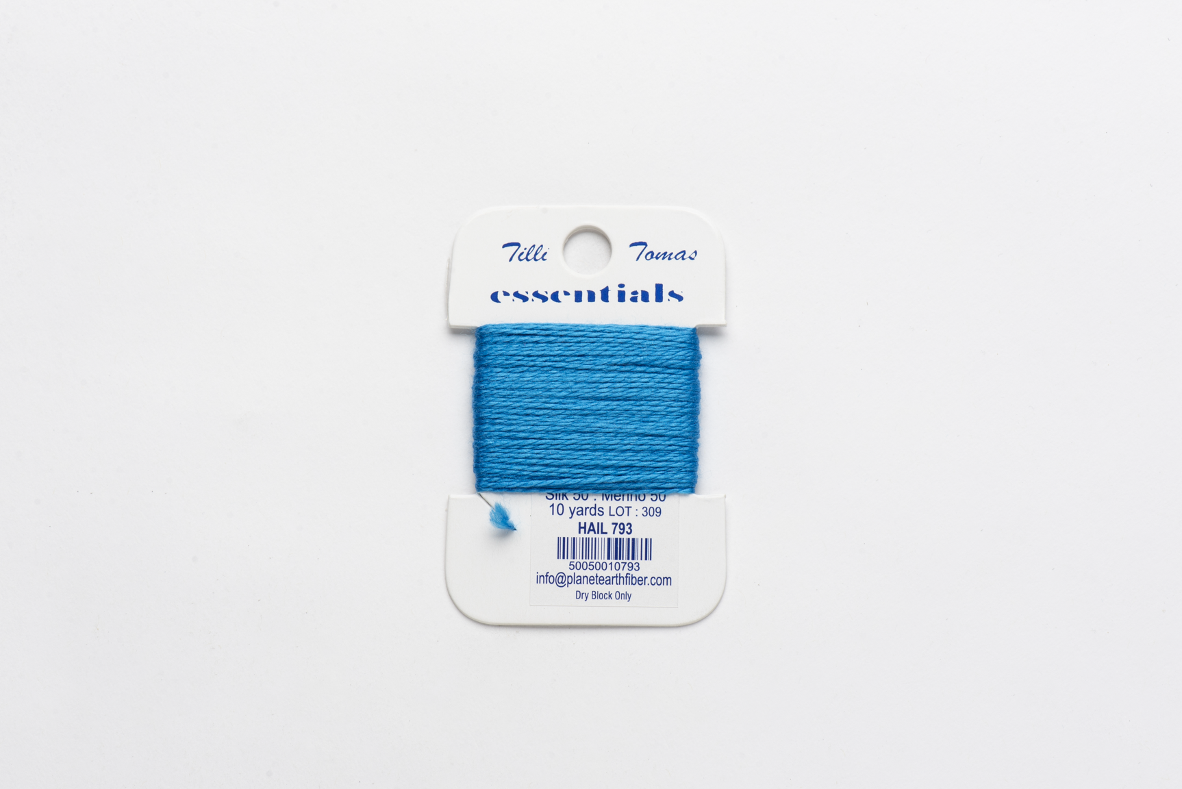 Essentials Cards - 793 Hail — silk card for needlepoint, 18 mesh