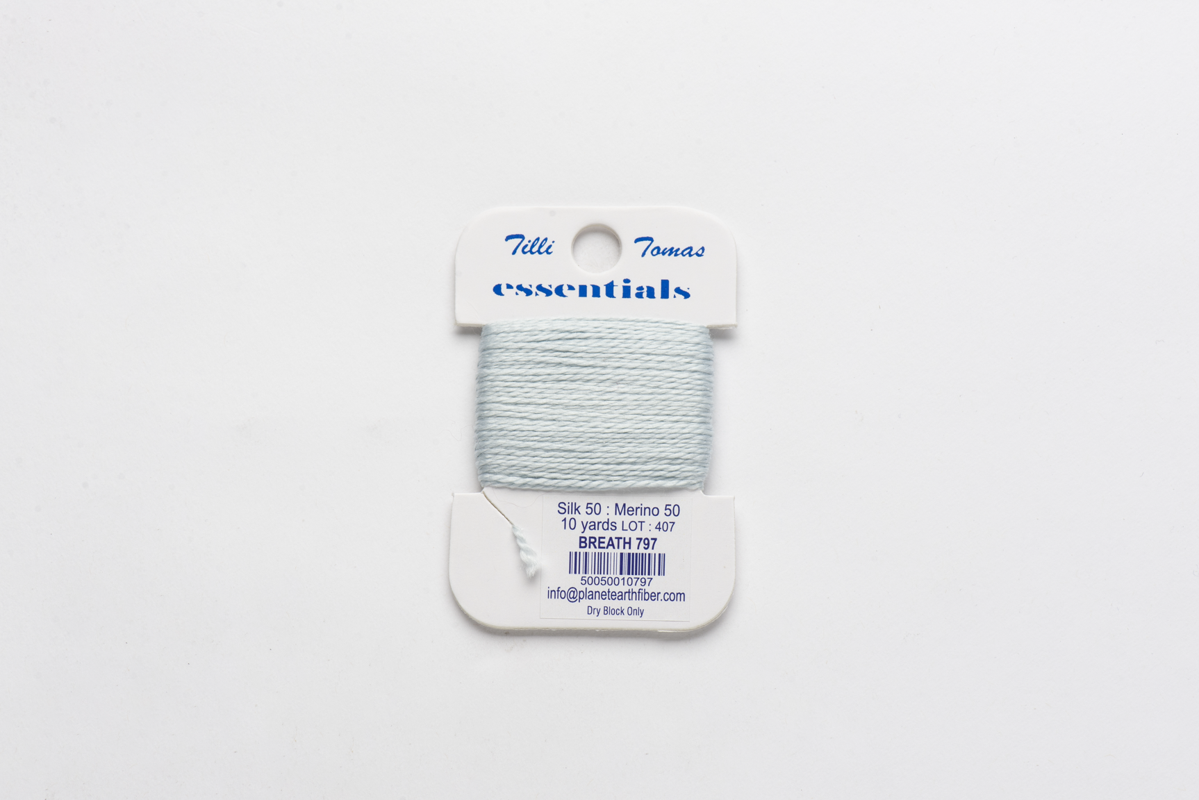 Essentials Cards - 797 Breath — silk card for needlepoint, 18 mesh