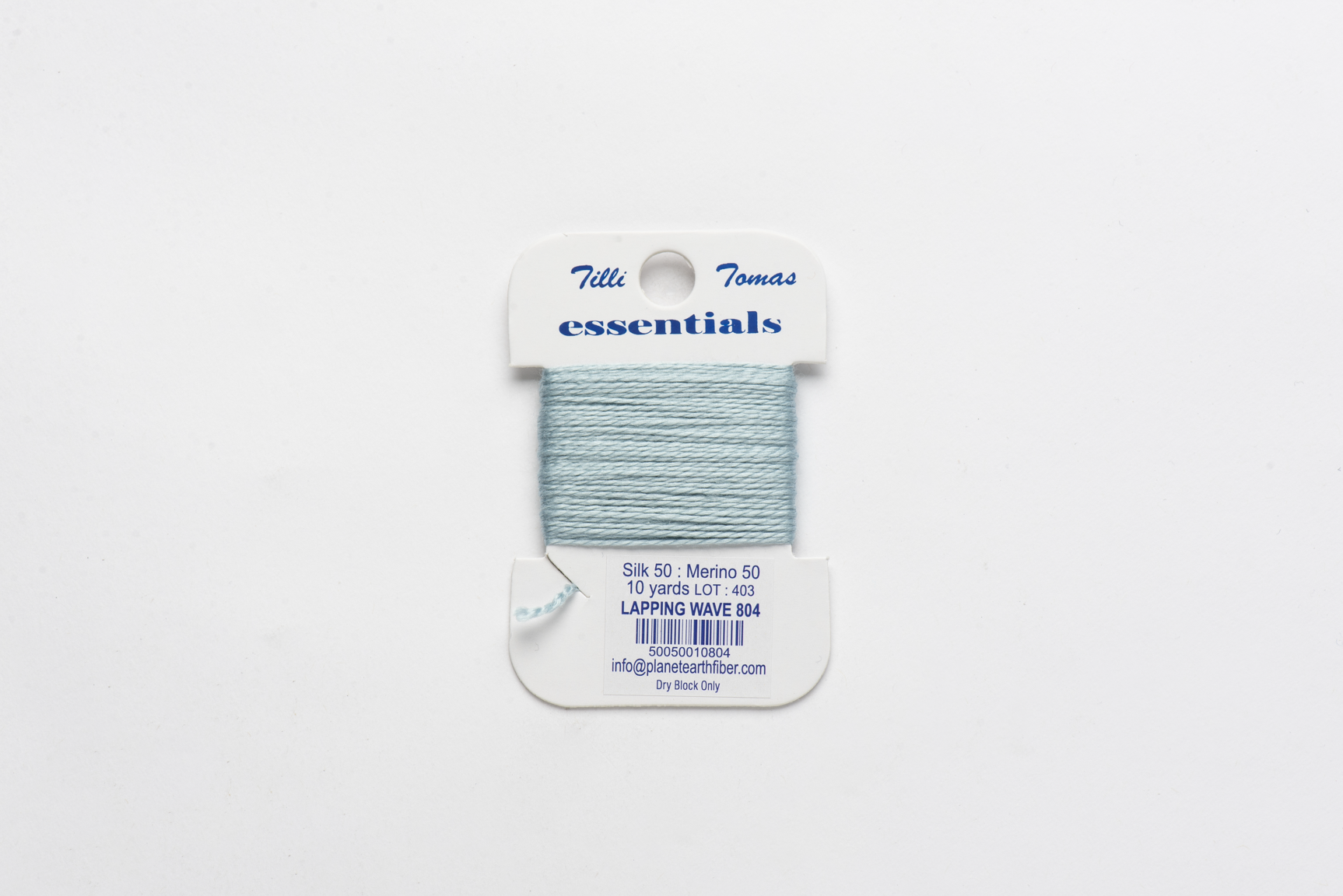 Essentials Cards - 804 Lapping Wave — silk card for needlepoint, 18 mesh