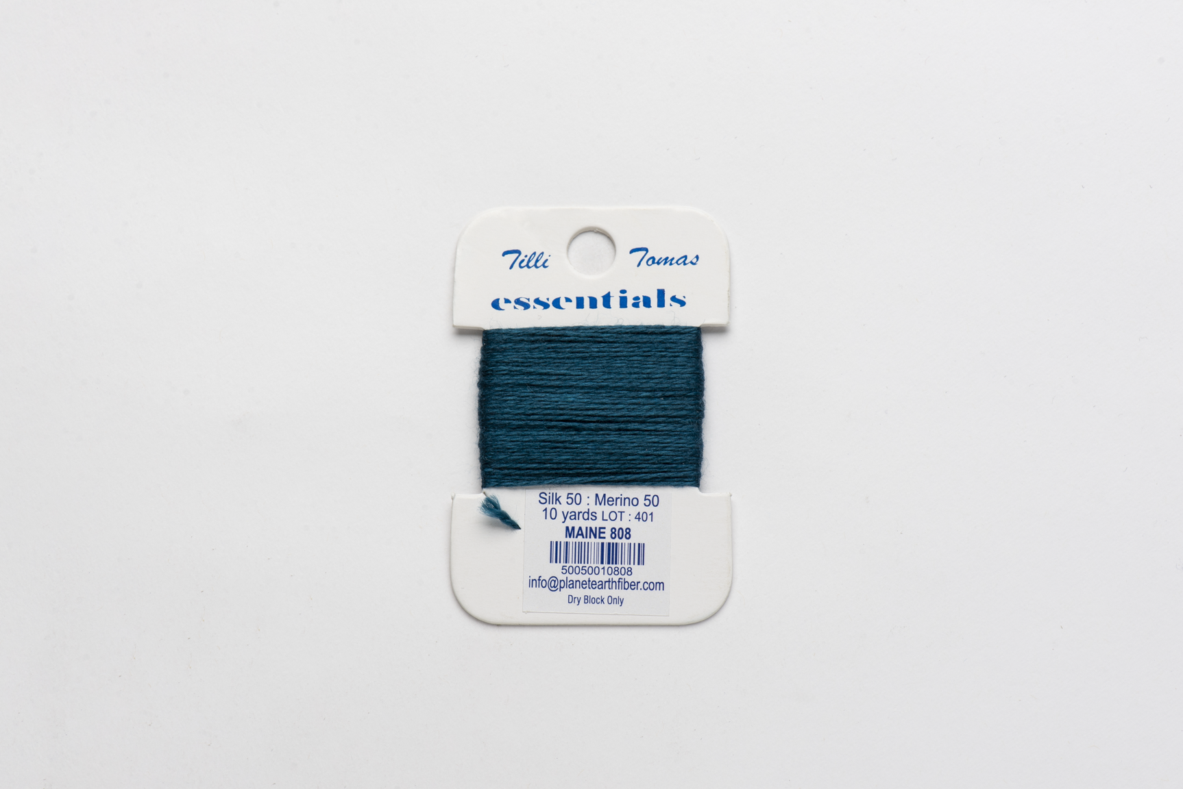 Essentials Cards - 808 Maine — silk card for needlepoint, 18 mesh