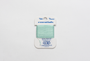 Essentials Cards - 809 Flutter — silk card for needlepoint, 18 mesh