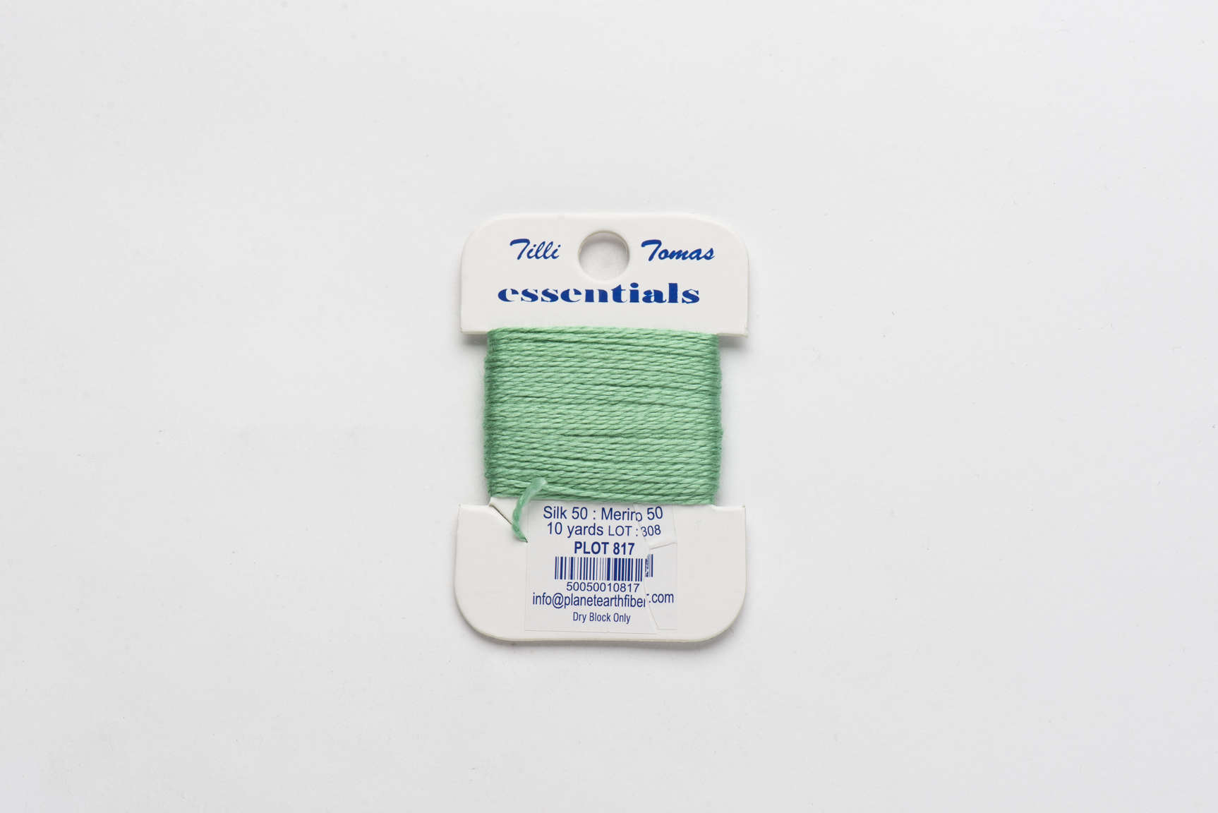 Essentials Cards - 817 Plot — silk card for needlepoint, 18 mesh