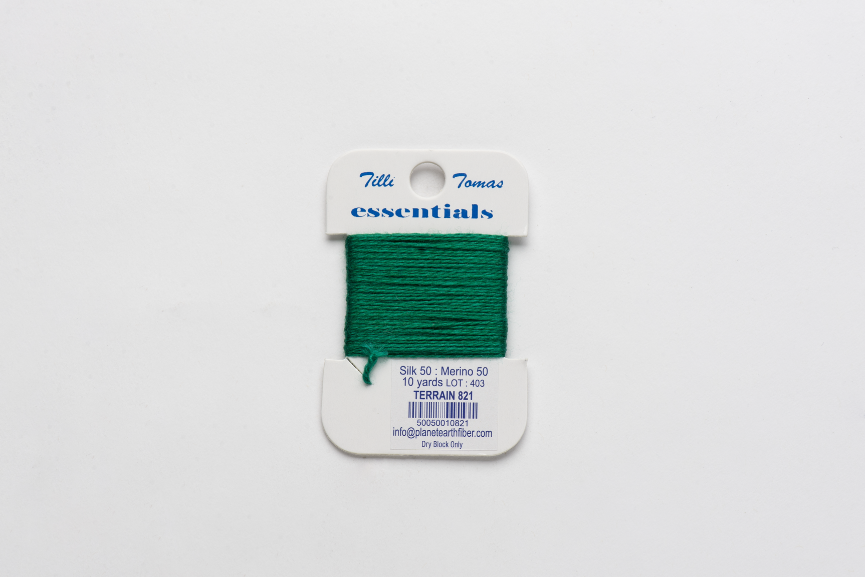 Essentials Cards - 821 Terrain — silk card for needlepoint, 18 mesh