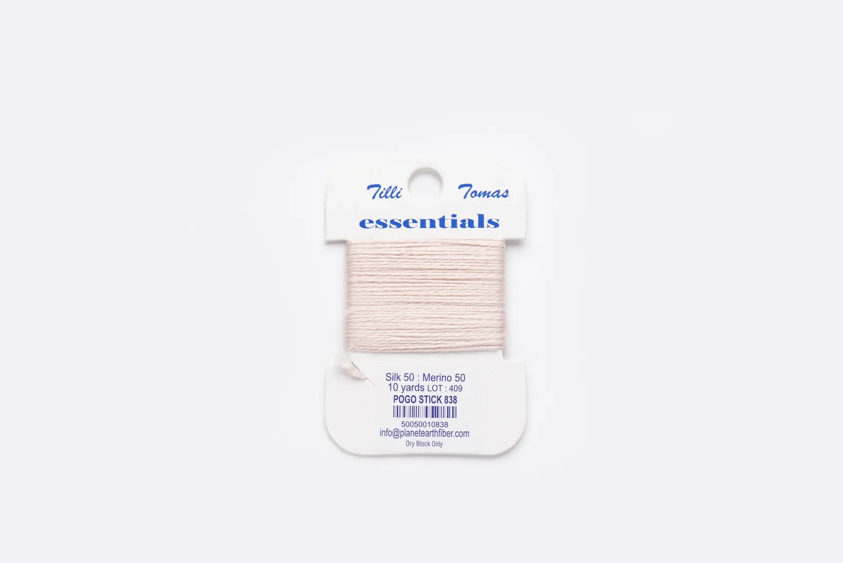 Essentials Cards - 838 Pogo Stitch — silk card for needlepoint, 18 mesh