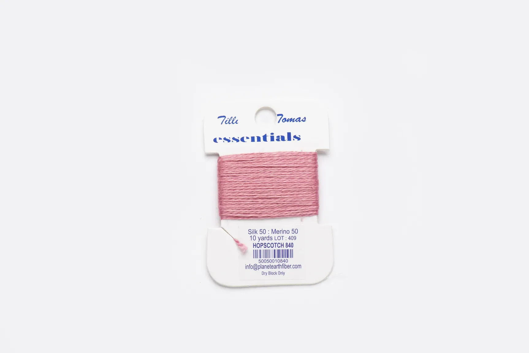 Essentials Cards - 840 Hop Scotch — silk card for needlepoint, 18 mesh