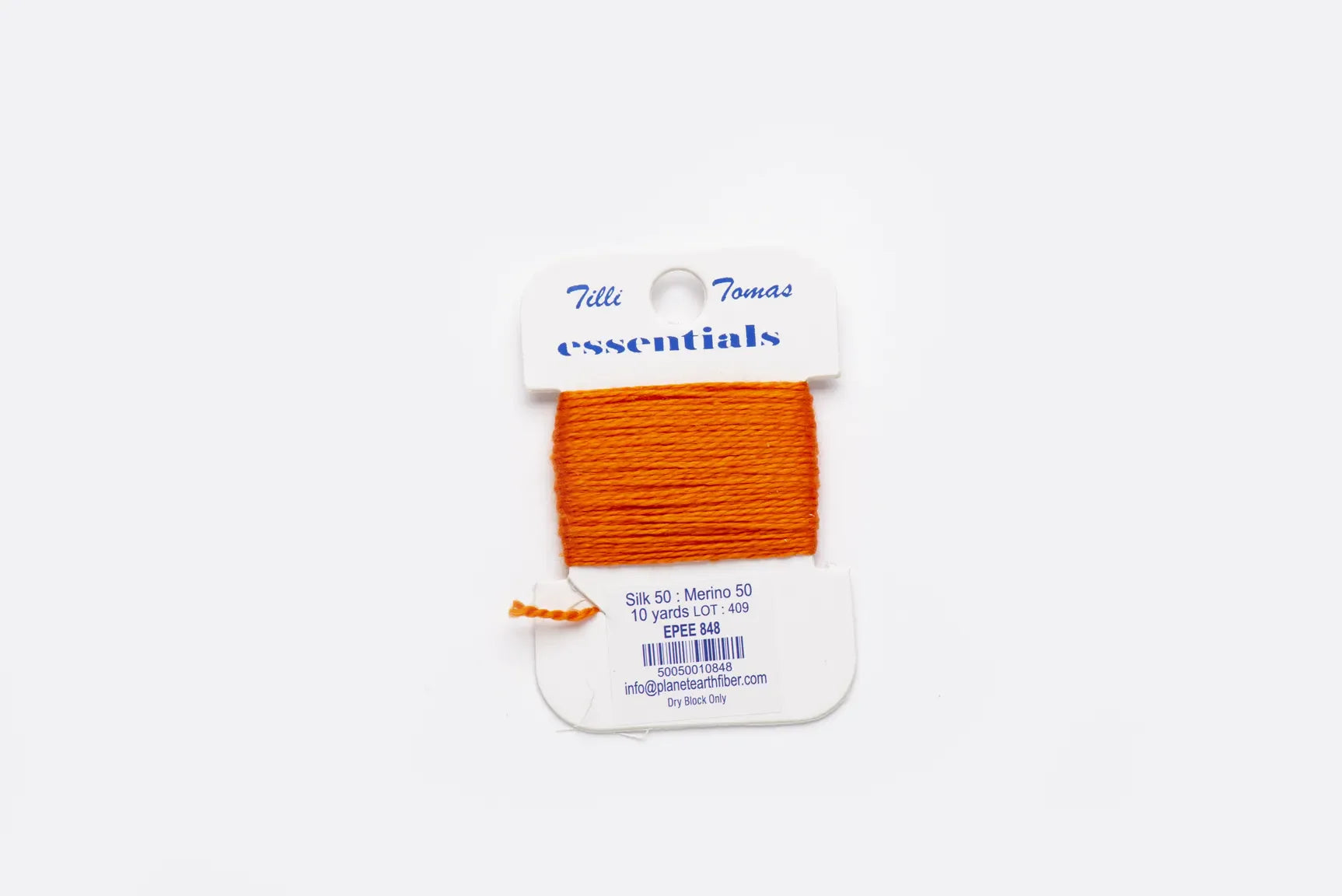 Essentials Cards - 848 Epee — silk card for needlepoint, 18 mesh
