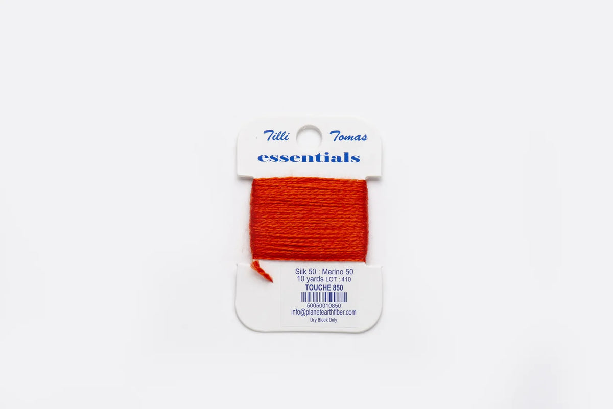 Essentials Cards - 850 Touche — silk card for needlepoint, 18 mesh