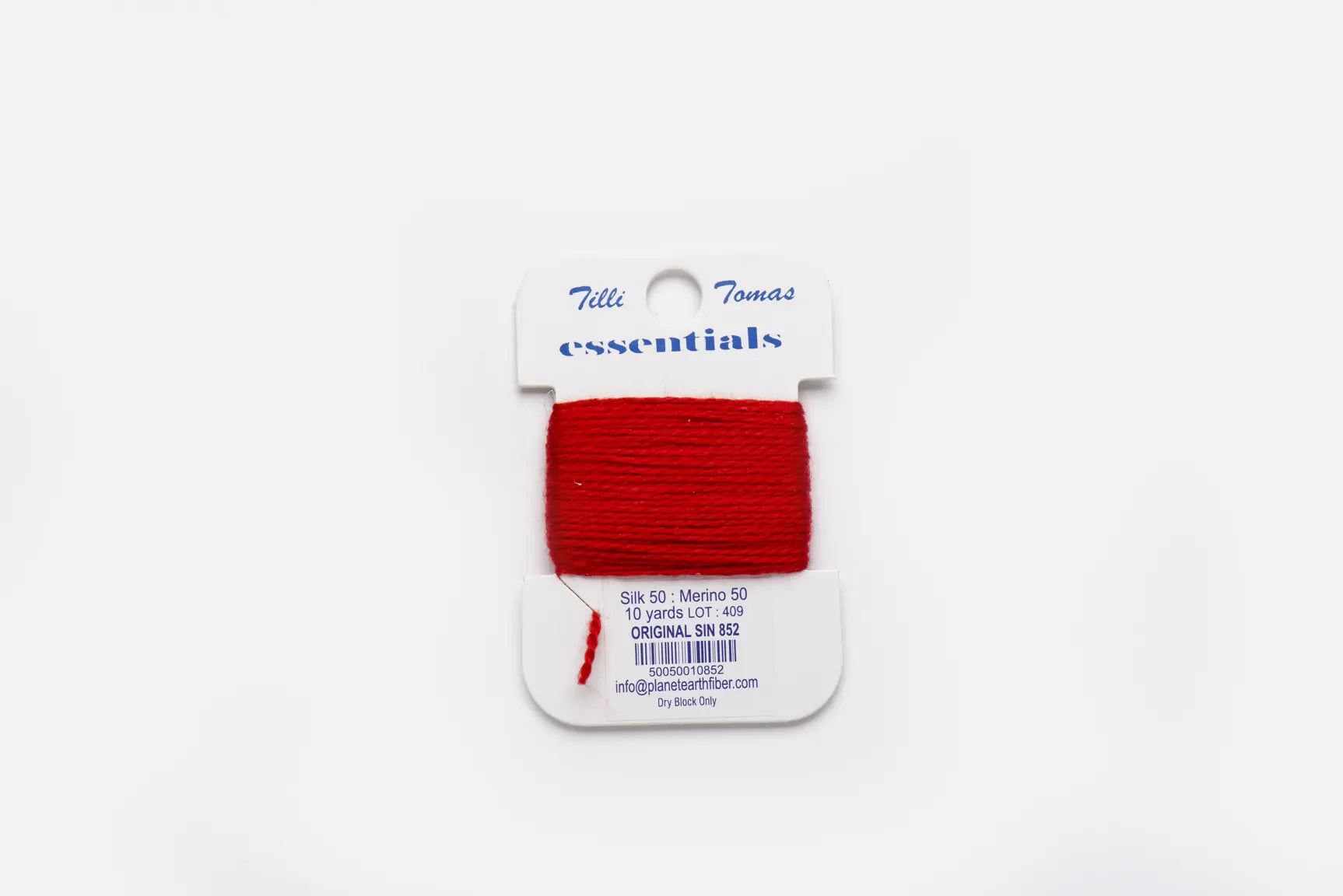 Essentials Cards - 852 Original Sin — silk card for needlepoint, 18 mesh