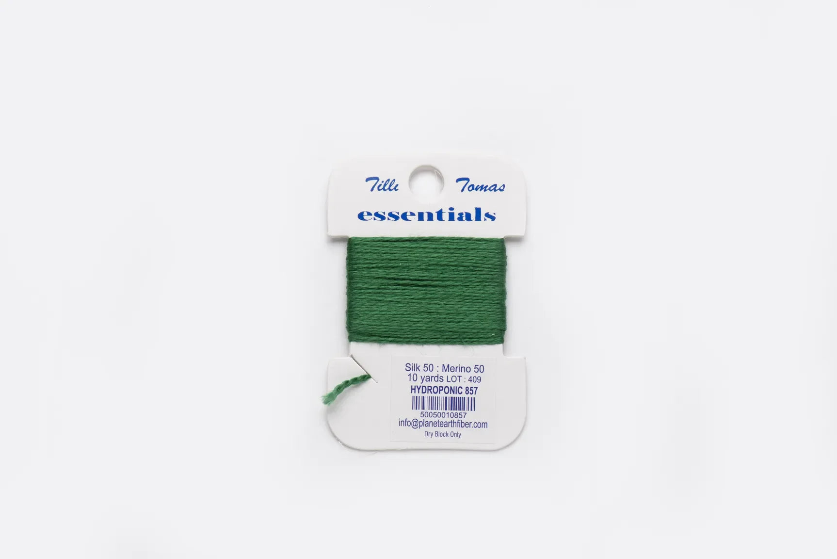 Essentials Cards - 857 Hydroponic — silk card for needlepoint, 18 mesh
