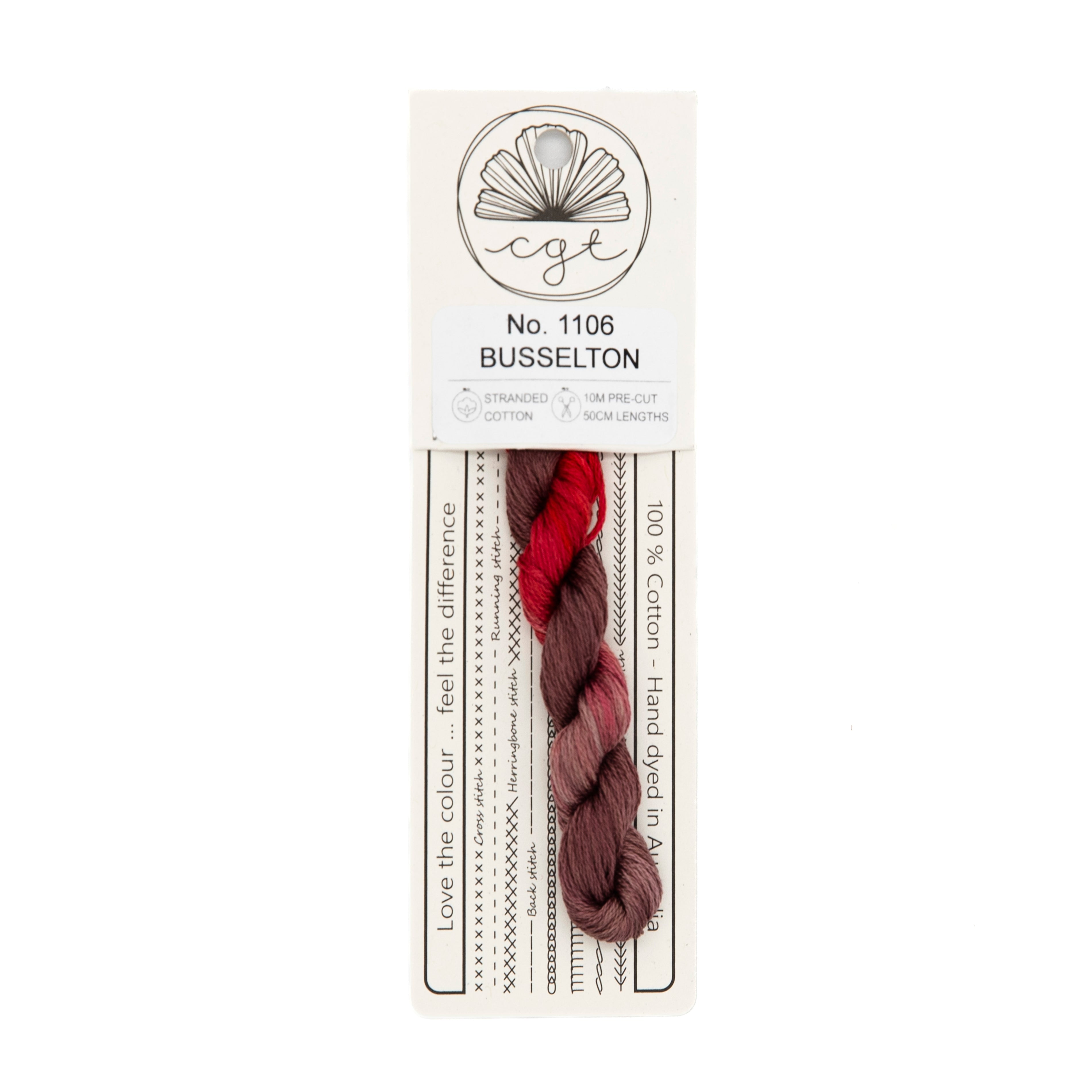 Cottage Garden Threads - 1106 Busselton — needlepoint thread, 13 and 18 mesh