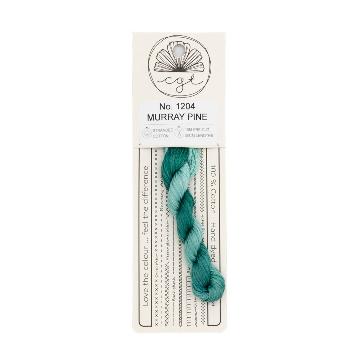 Cottage Garden Threads - 1204 Murray Pine — needlepoint thread, 13 and 18 mesh