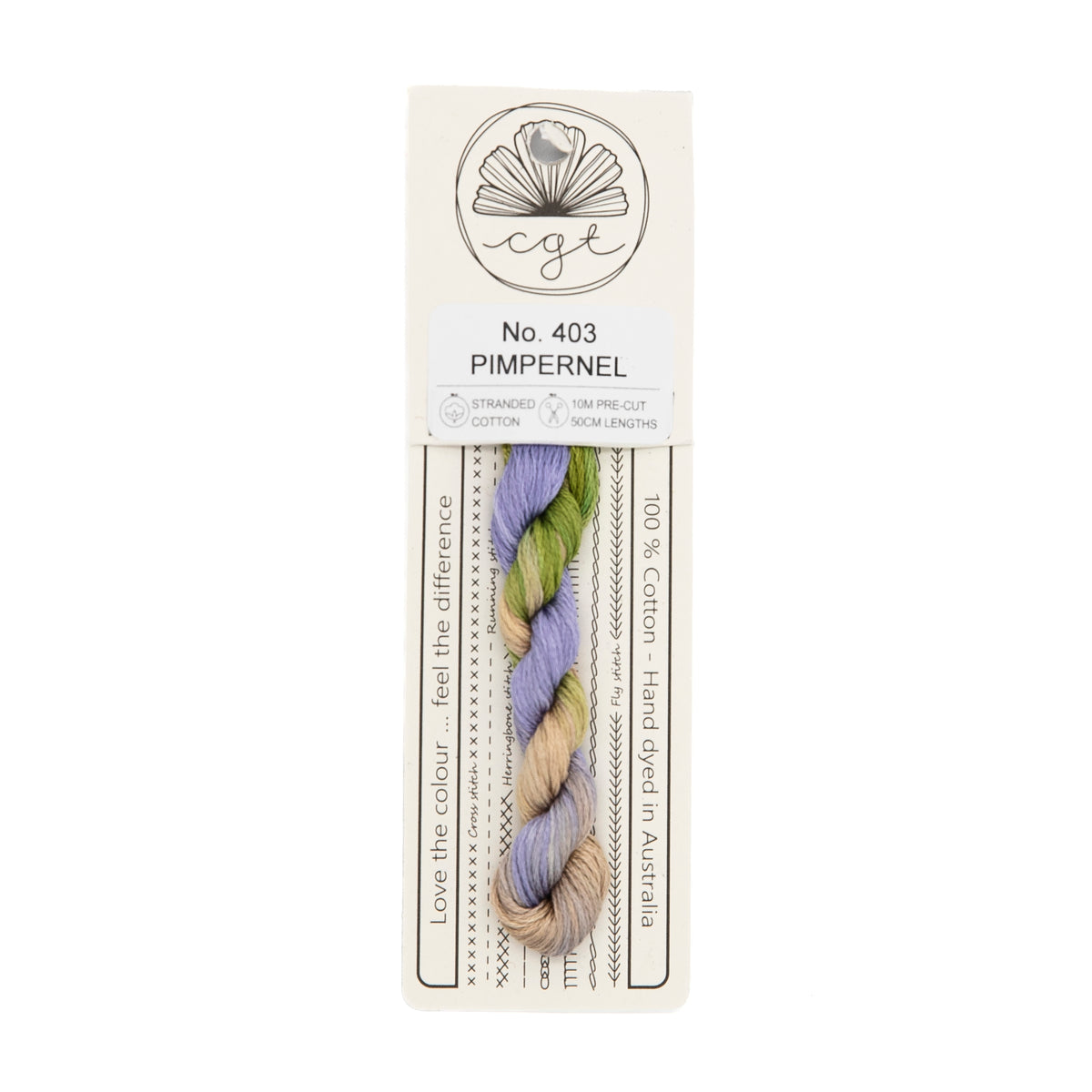 Cottage Garden Threads - 403 Pimpernel — needlepoint thread, 13 and 18 mesh