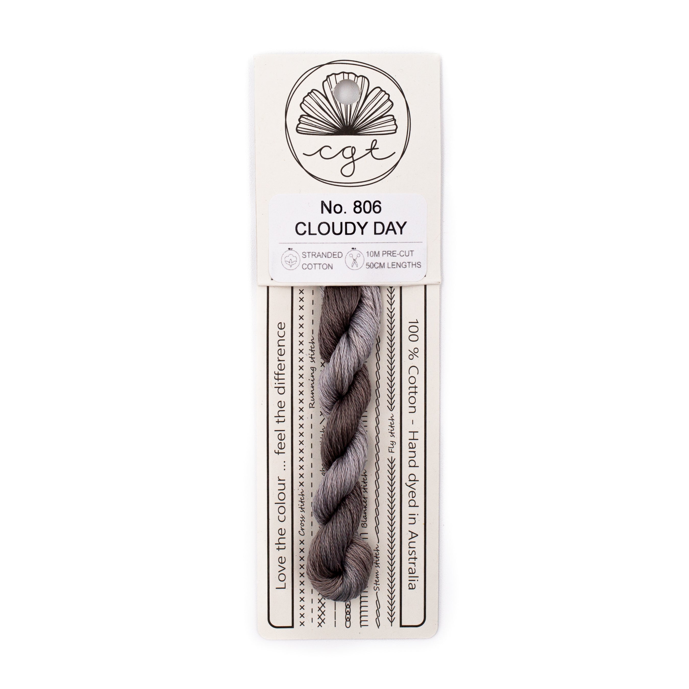 Cottage Garden Threads - 806 Cloudy Day — needlepoint thread, 13 and 18 mesh