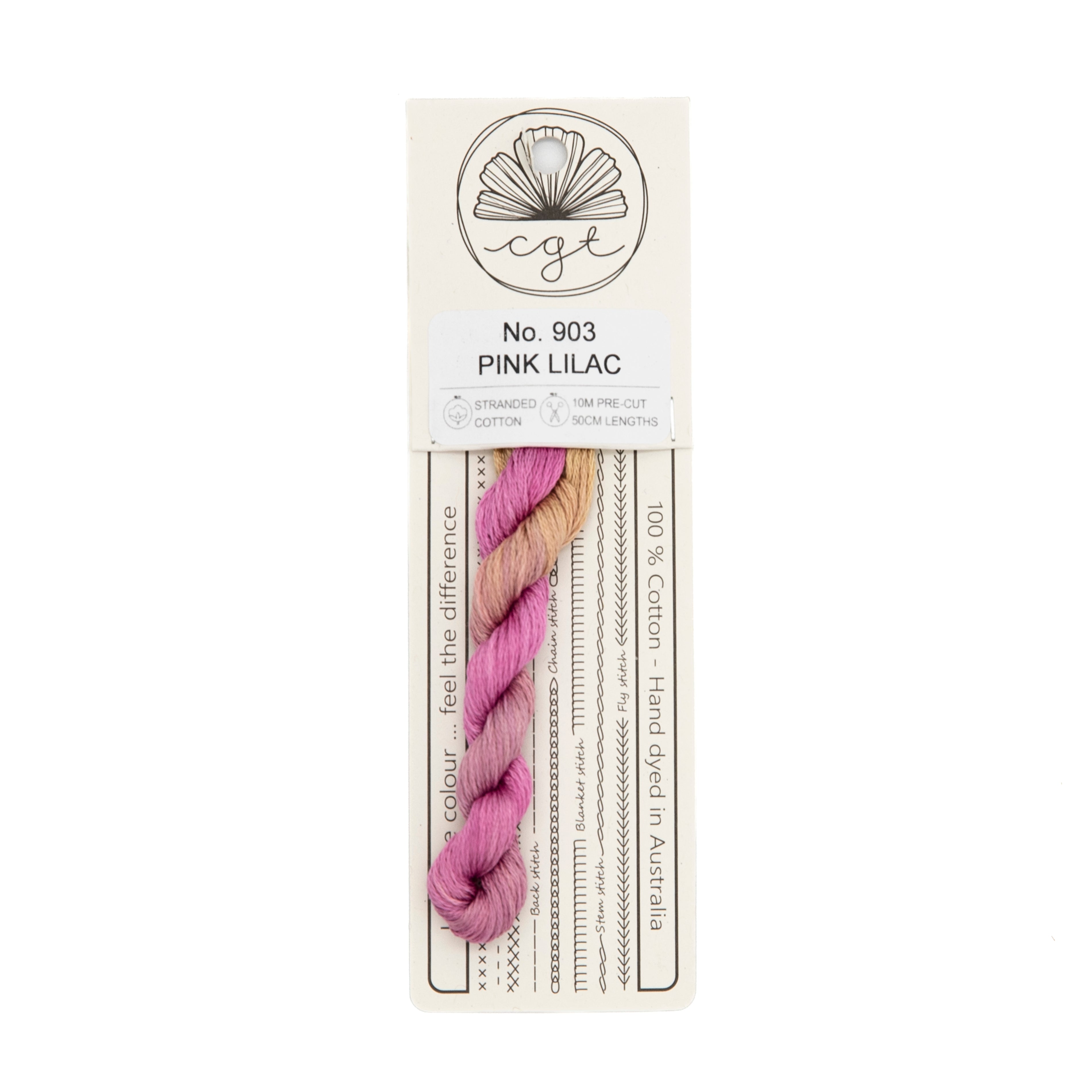 Cottage Garden Threads - 903 Pink Lilac — needlepoint thread, 13 and 18 mesh