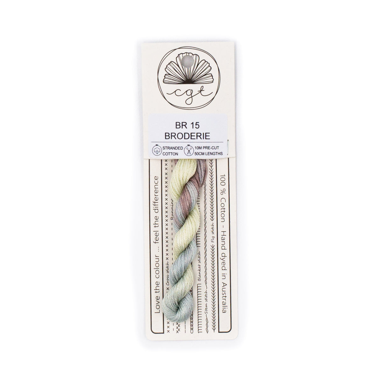 Cottage Garden Threads - BR15 Broderie — needlepoint thread, 13 and 18 mesh