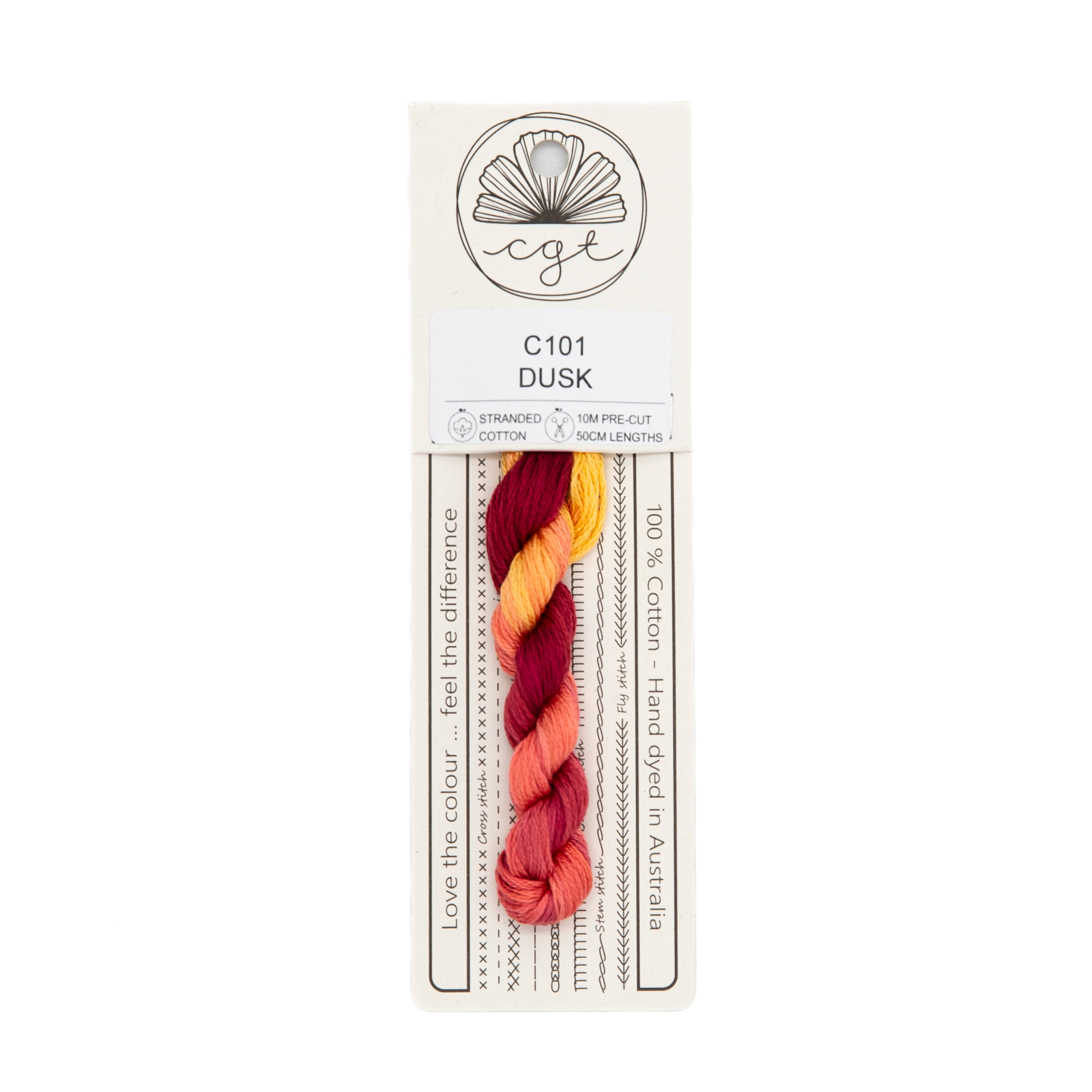 Cottage Garden Threads - C101 Dusk — needlepoint thread, 13 and 18 mesh