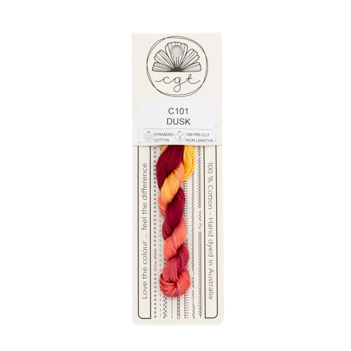 Cottage Garden Threads - C101 Dusk — needlepoint thread, 13 and 18 mesh