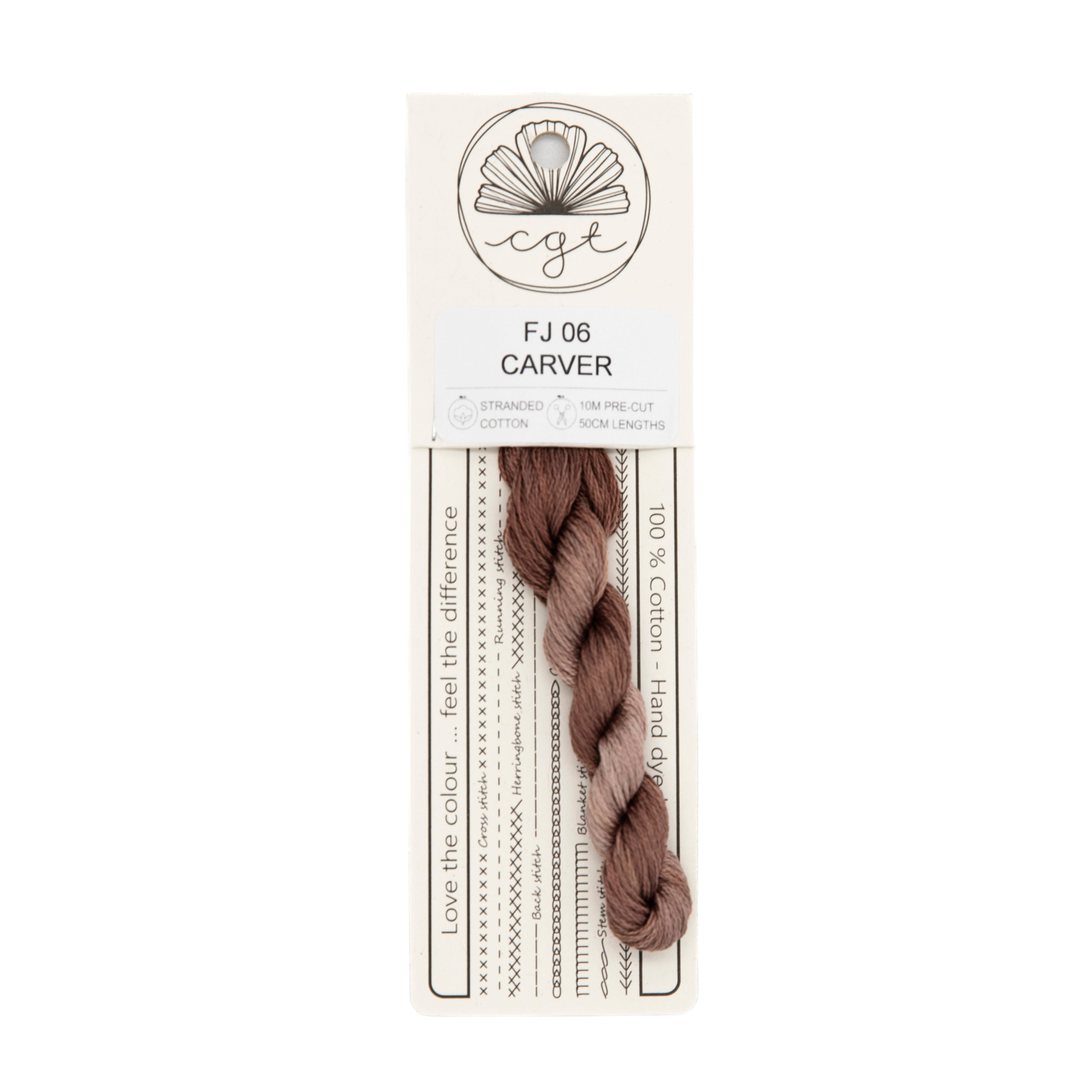 Cottage Garden Threads - FJ06 Carver — needlepoint thread, 13 and 18 mesh