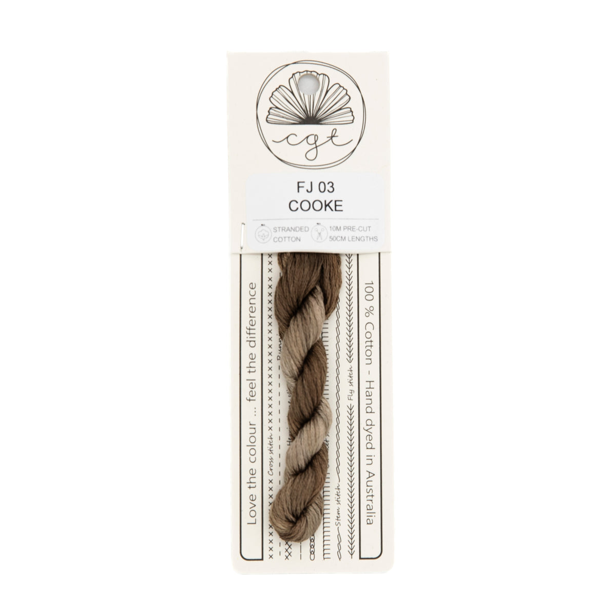 Cottage Garden Threads - FJ03 Cooke — needlepoint thread, 13 and 18 mesh