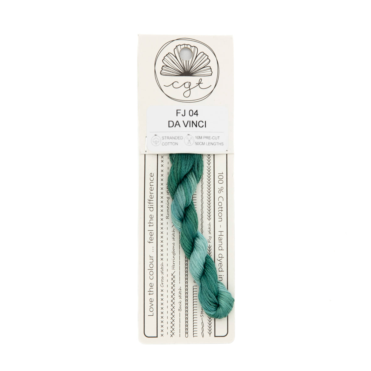 Cottage Garden Threads - FJ04 Da Vinci — needlepoint thread, 13 and 18 mesh