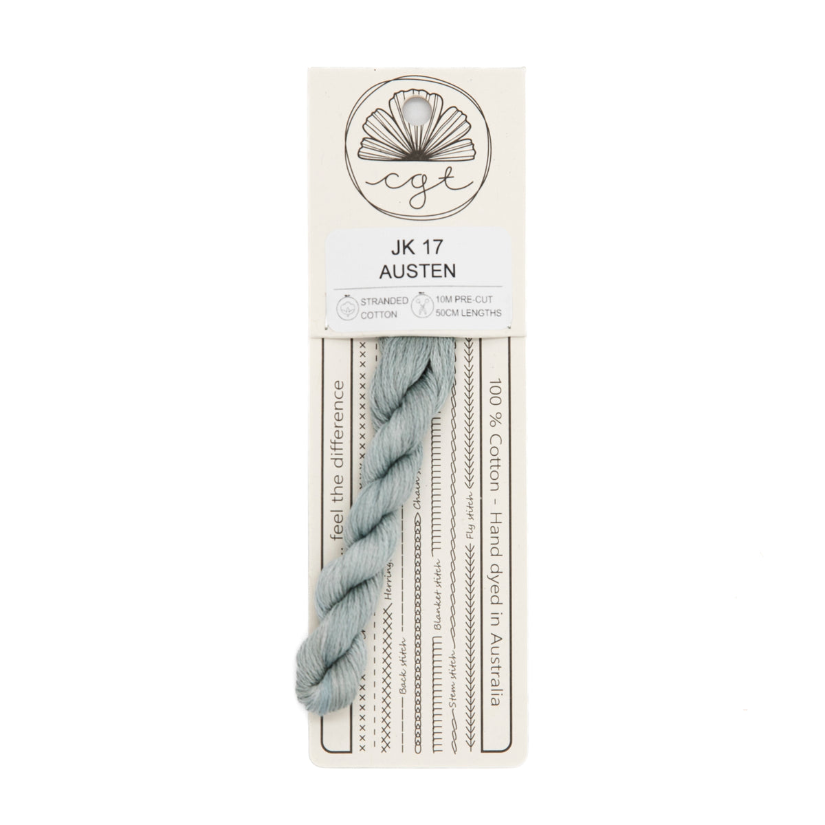 Cottage Garden Threads - JK17 Austen — needlepoint thread, 13 and 18 mesh