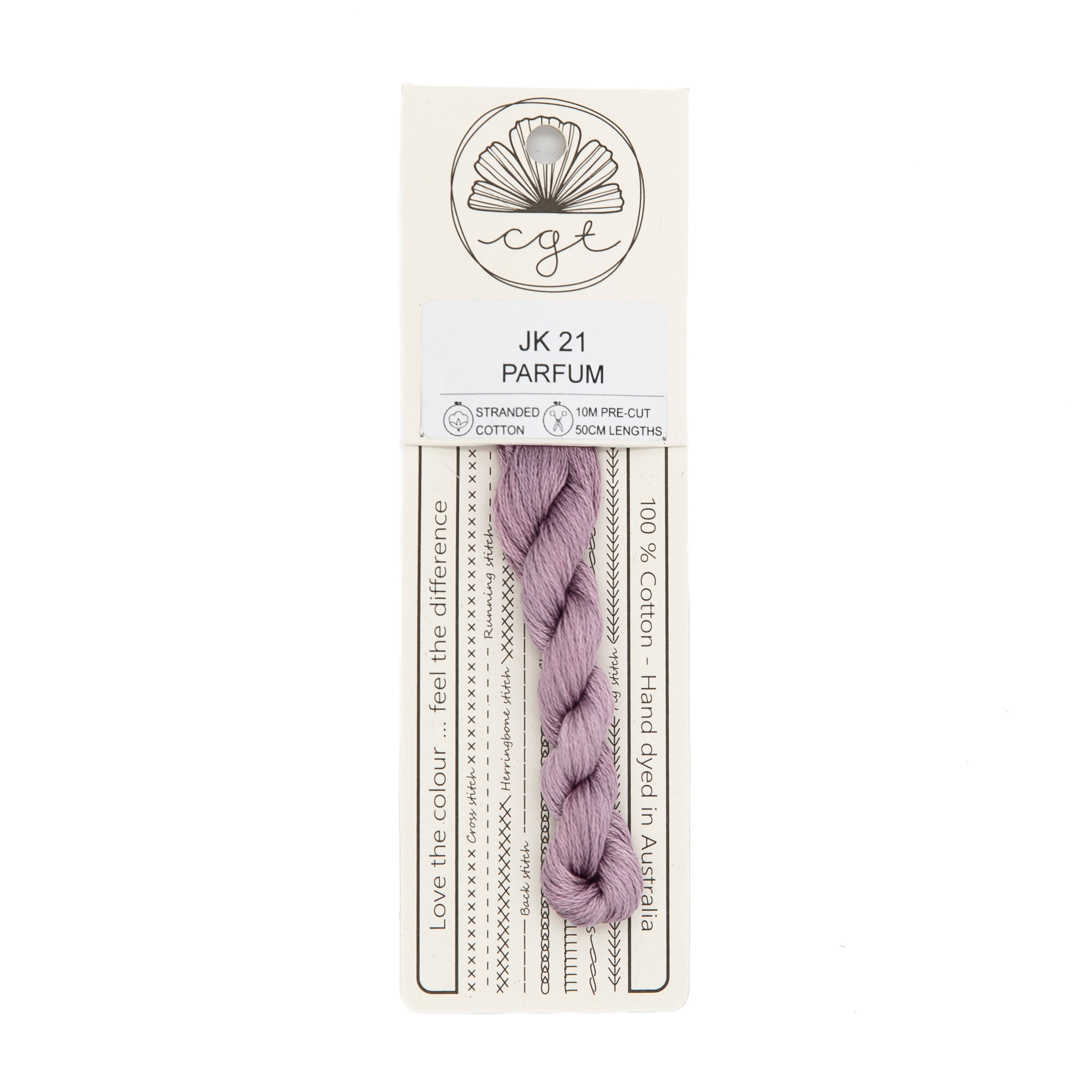 Cottage Garden Threads - JK21 Parfum — needlepoint thread, 13 and 18 mesh