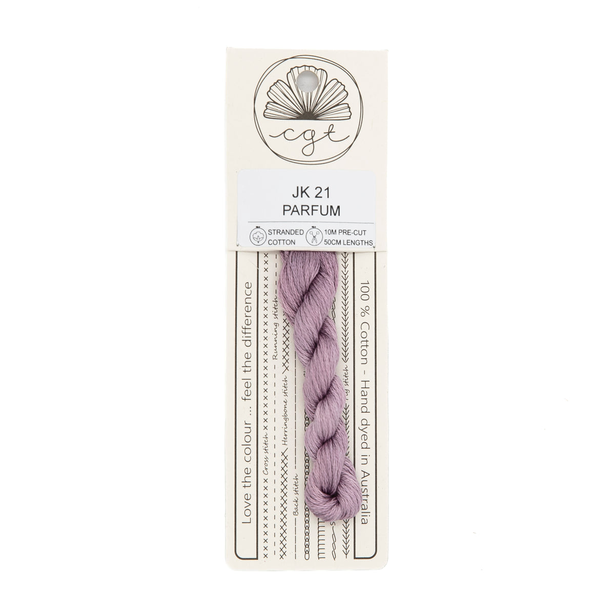 Cottage Garden Threads - JK21 Parfum — needlepoint thread, 13 and 18 mesh