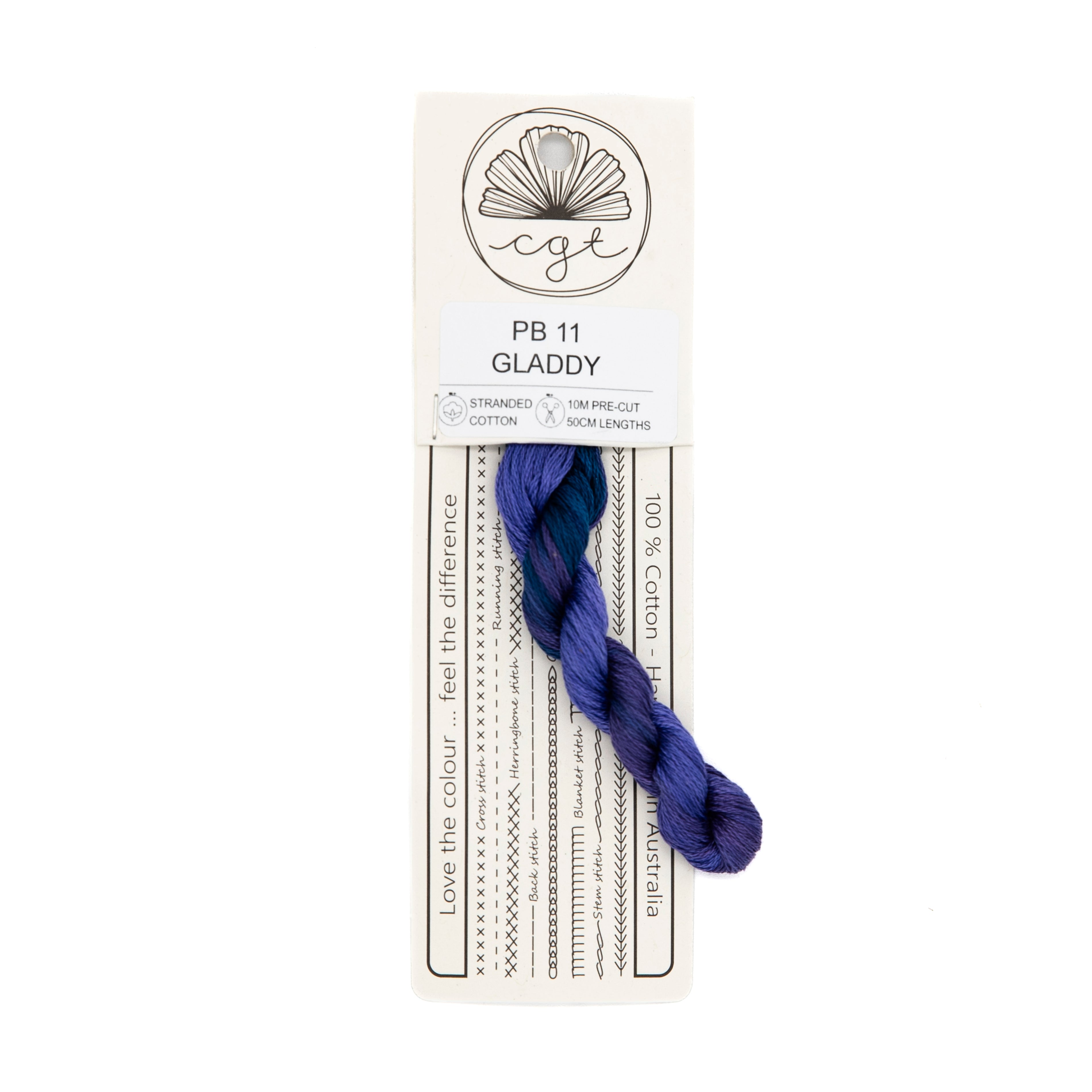 Cottage Garden Threads - PB11 Gladdy — needlepoint thread, 13 and 18 mesh