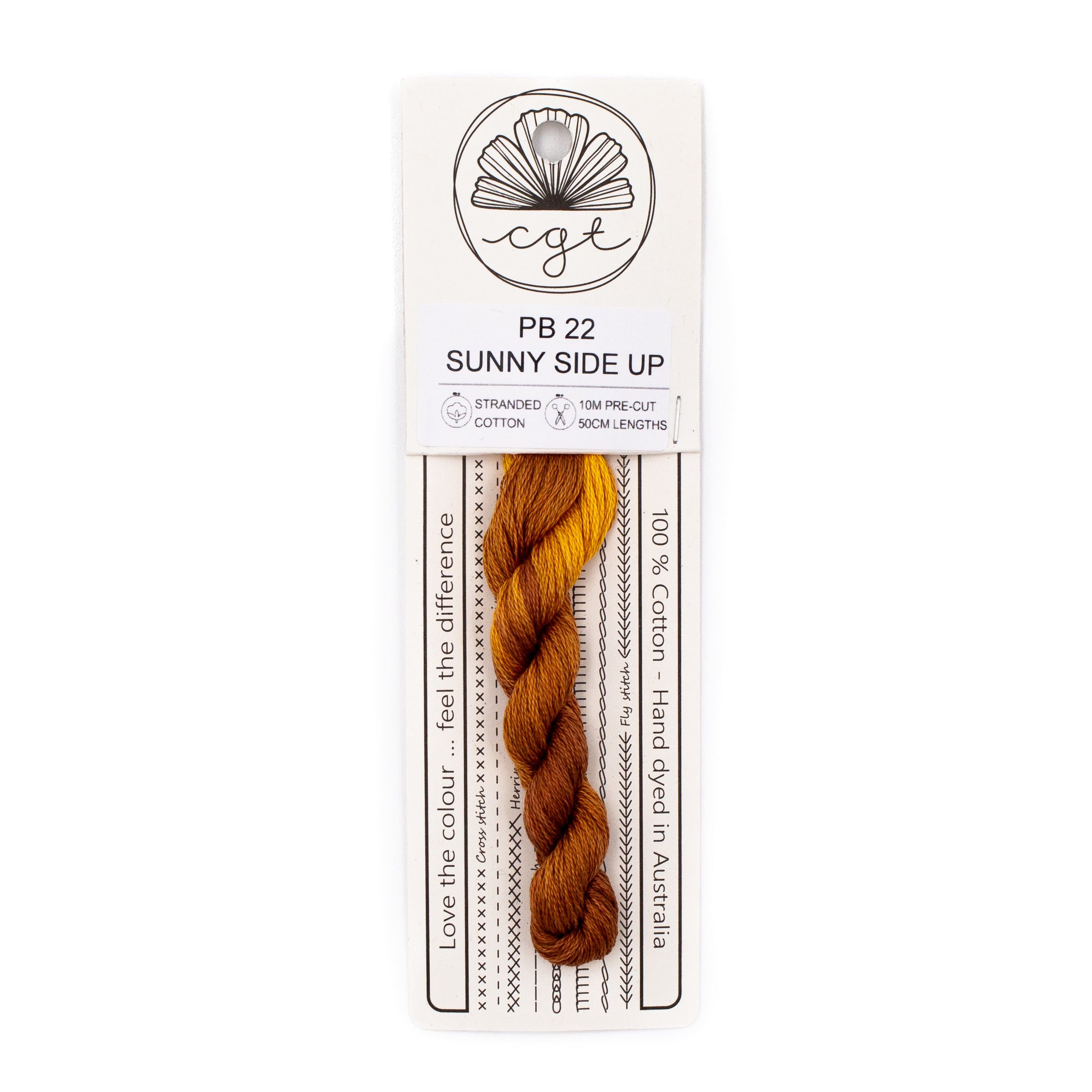 Cottage Garden Threads - PB22 Sunny Side Up — needlepoint thread, 13 and 18 mesh