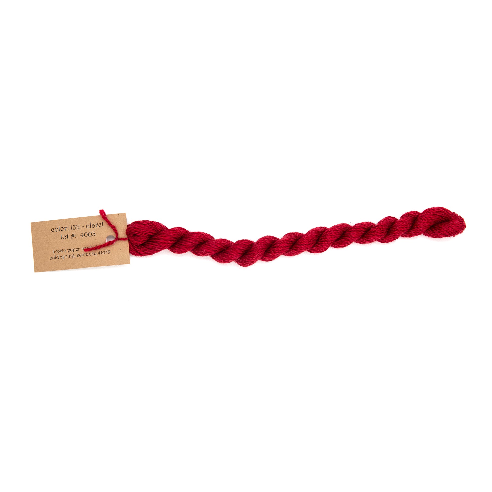 Silk & Ivory 132 Claret