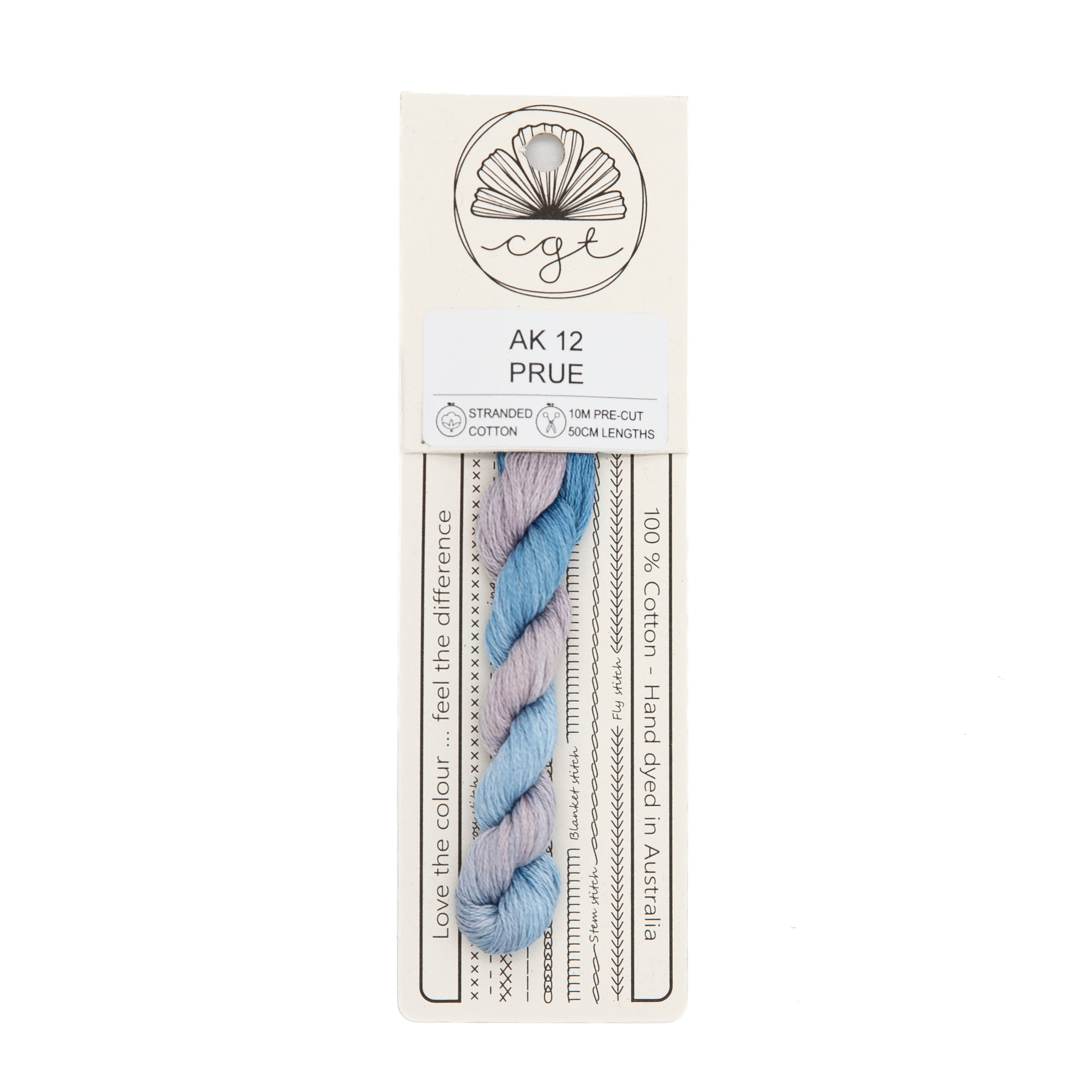 Cottage Garden Threads - AK12 Prue — needlepoint thread, 13 and 18 mesh