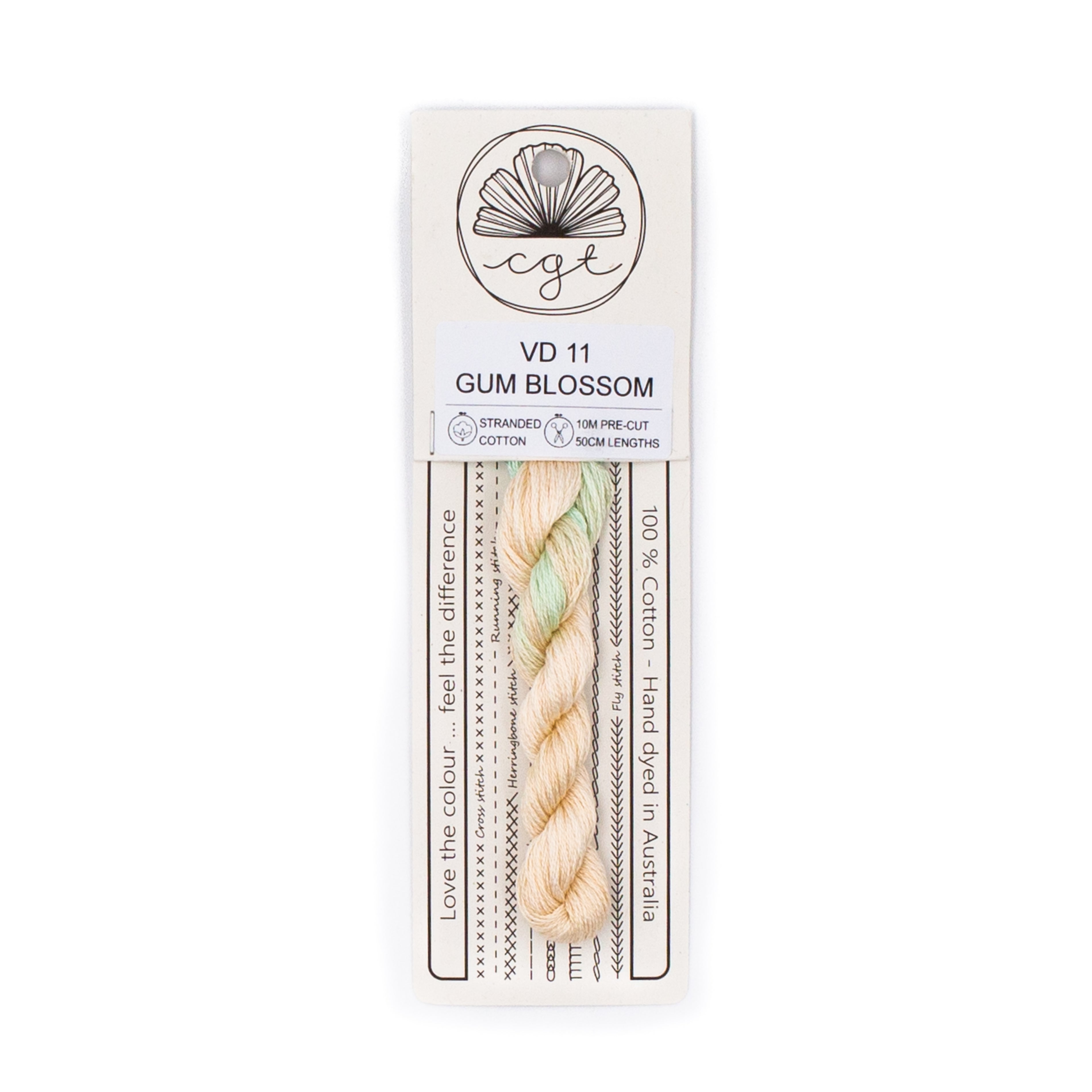 Cottage Garden Threads - VD11 Gum Blossom — needlepoint thread, 13 and 18 mesh