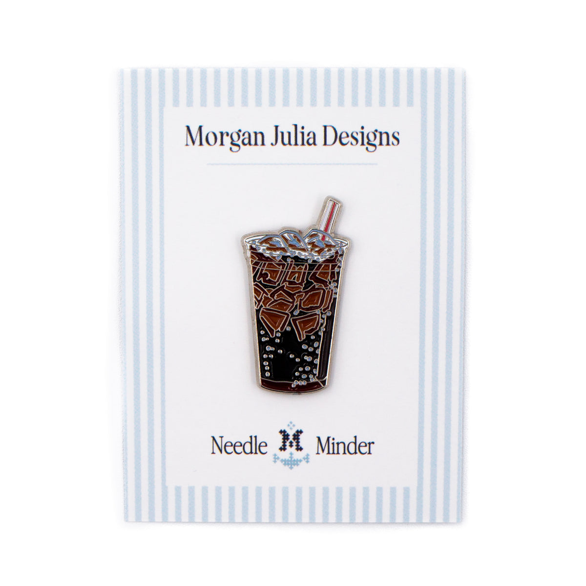 Diet Soda Needle Minder by Morgan Julia Designs — needlepoint accessory from Angel City Stitchery