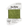 Fyre Werks Soft Sheen FT4 Loden Green — Rainbow Gallery thread for needlepoint, 13 and 18 mesh