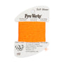 Fyre Werks Soft Sheen FT87 Vibrant Orange — Rainbow Gallery thread for needlepoint, 13 and 18 mesh