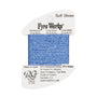 Fyre Werks Soft Sheen FT92 Azure Blue — Rainbow Gallery thread for needlepoint, 13 and 18 mesh