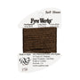 Fyre Werks Soft Sheen FT94 Chocolate Kiss — Rainbow Gallery thread for needlepoint, 13 and 18 mesh