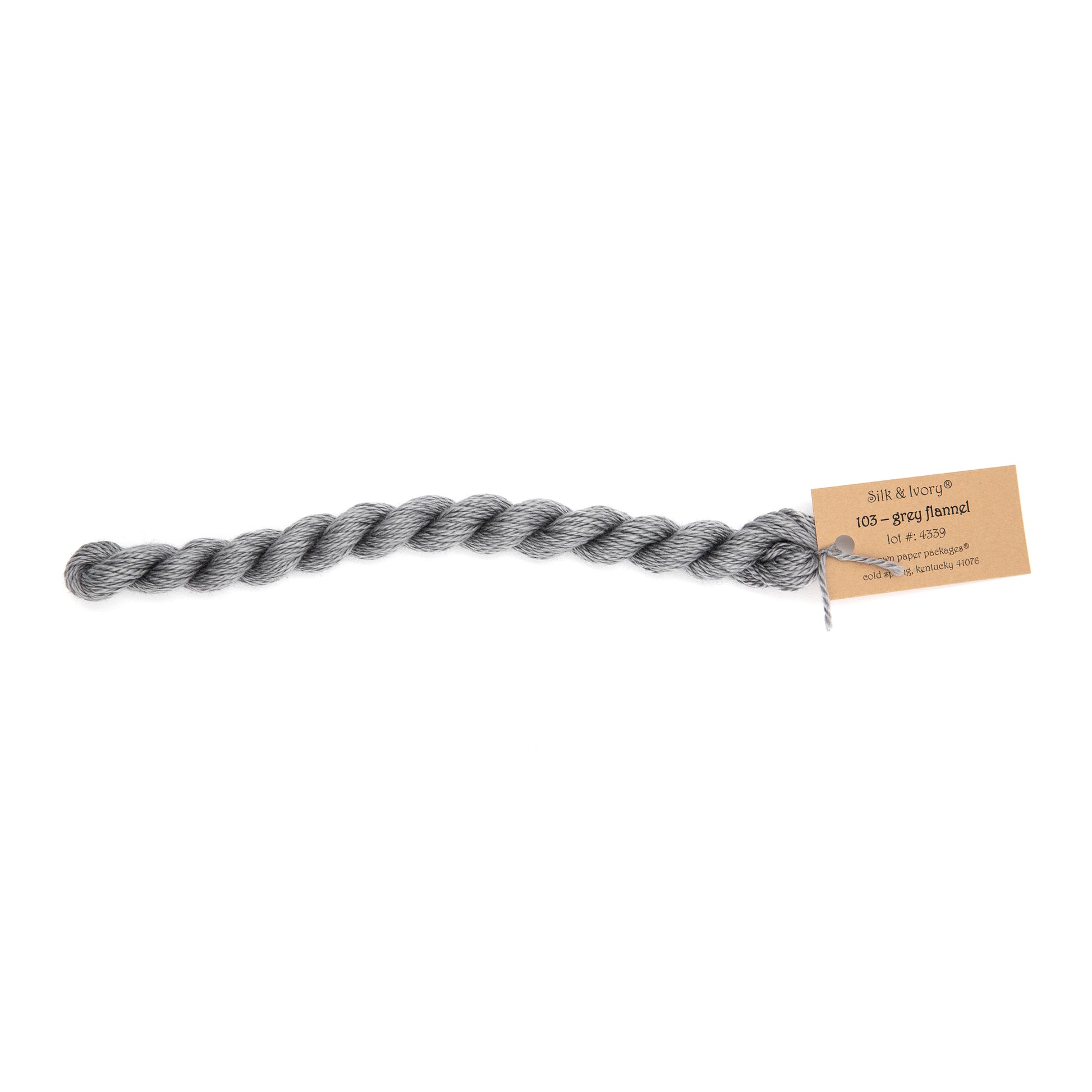 Silk & Ivory 103 Grey Flannel