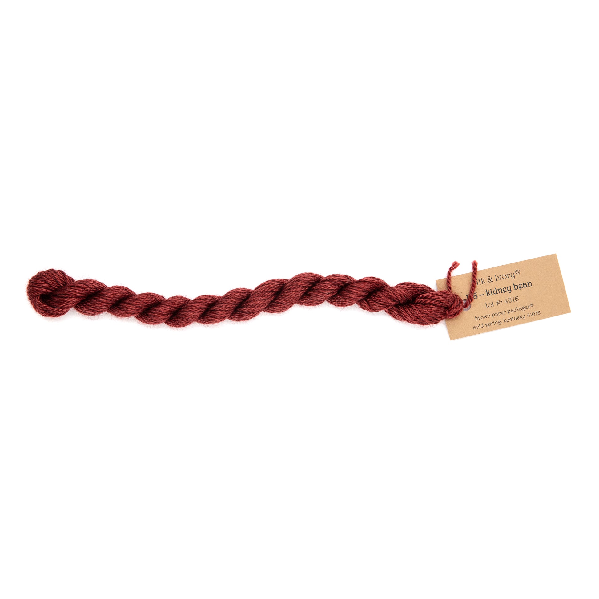 Silk & Ivory 178 Kidney Bean
