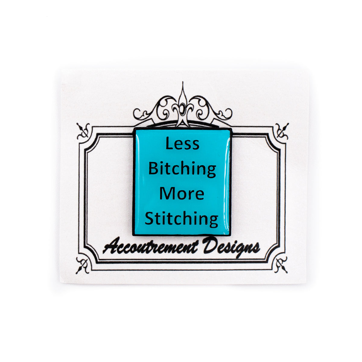 Less Bitching Needle Minder by Accoutrement Designs — needlepoint accessory from Angel City Stitchery