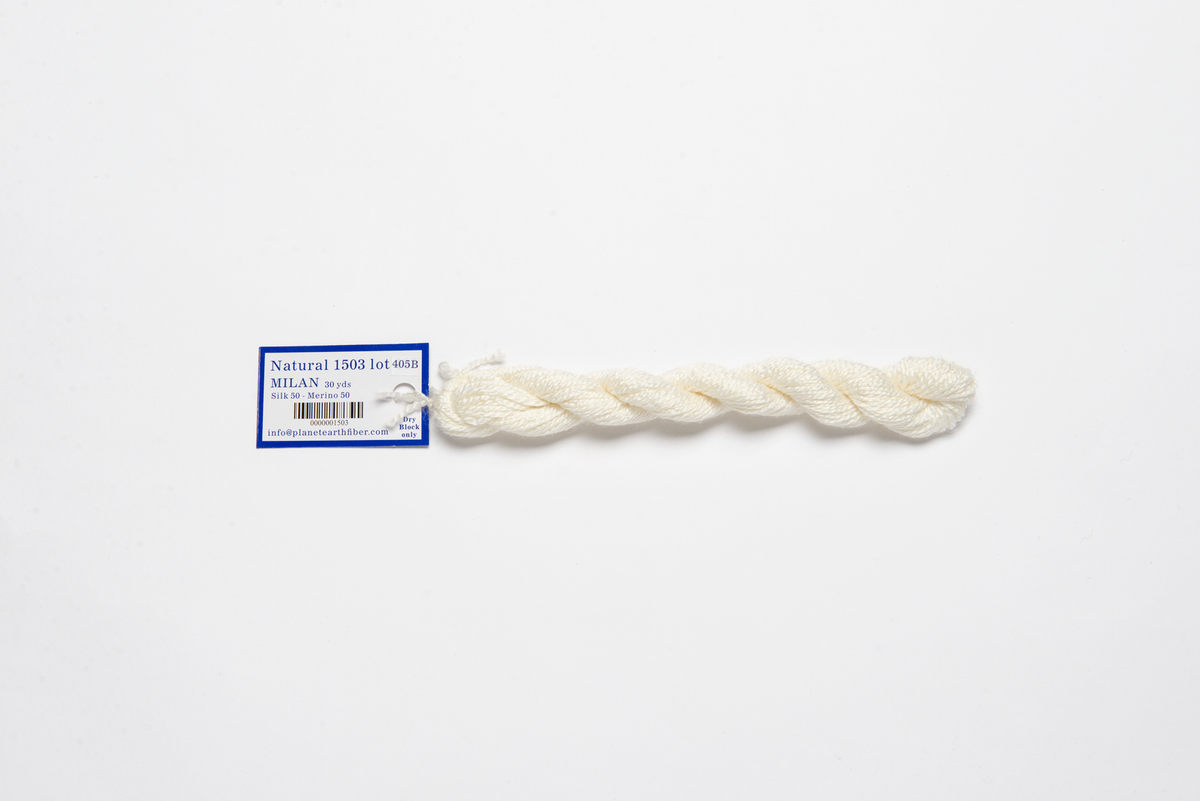 Milan - 1503 Natural — silk skein for needlepoint, 13 mesh