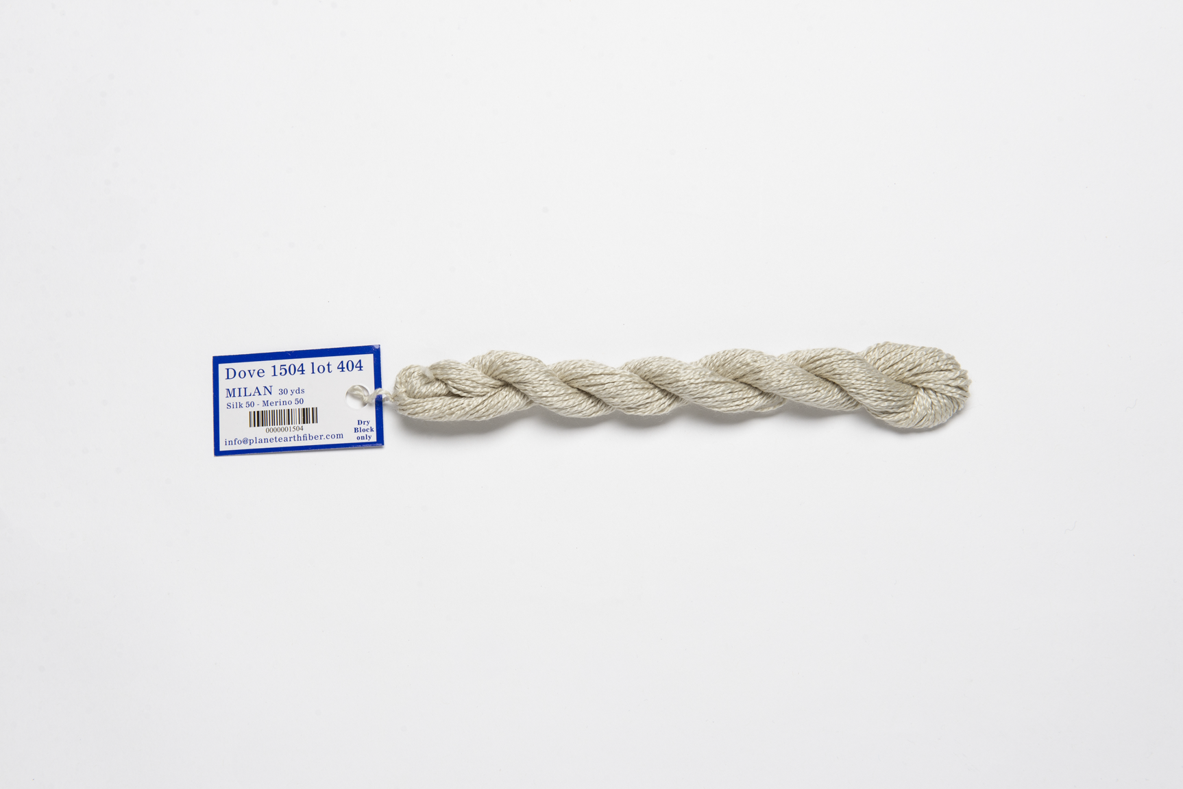 Milan - 1504 Dove — silk skein for needlepoint, 13 mesh