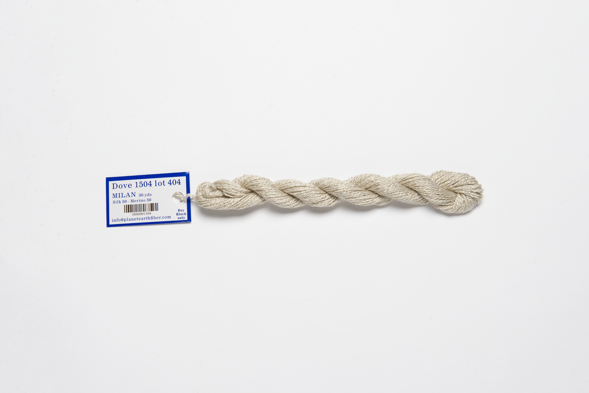 Milan - 1504 Dove — silk skein for needlepoint, 13 mesh