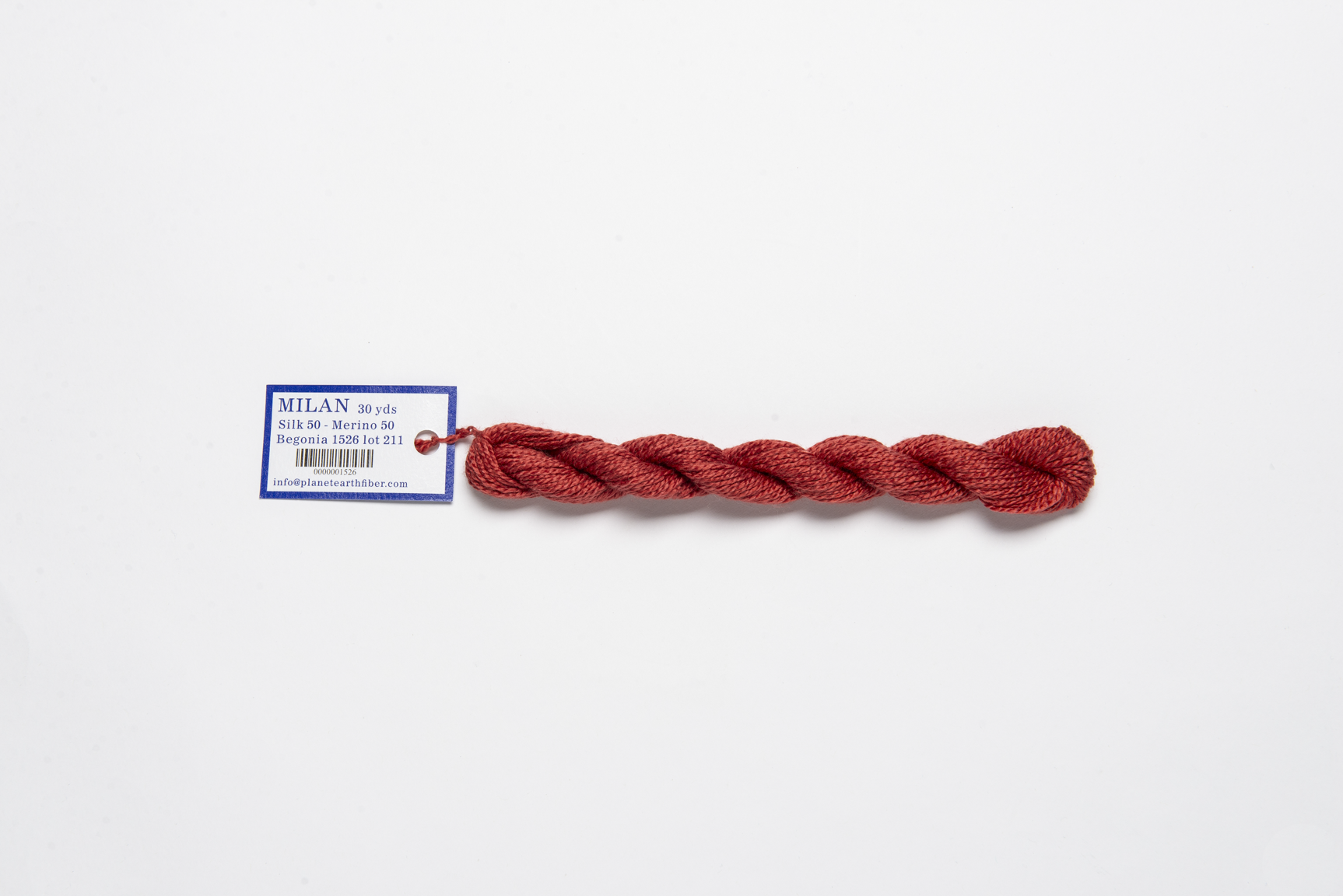 Milan - 1526 Begonia — silk skein for needlepoint, 13 mesh